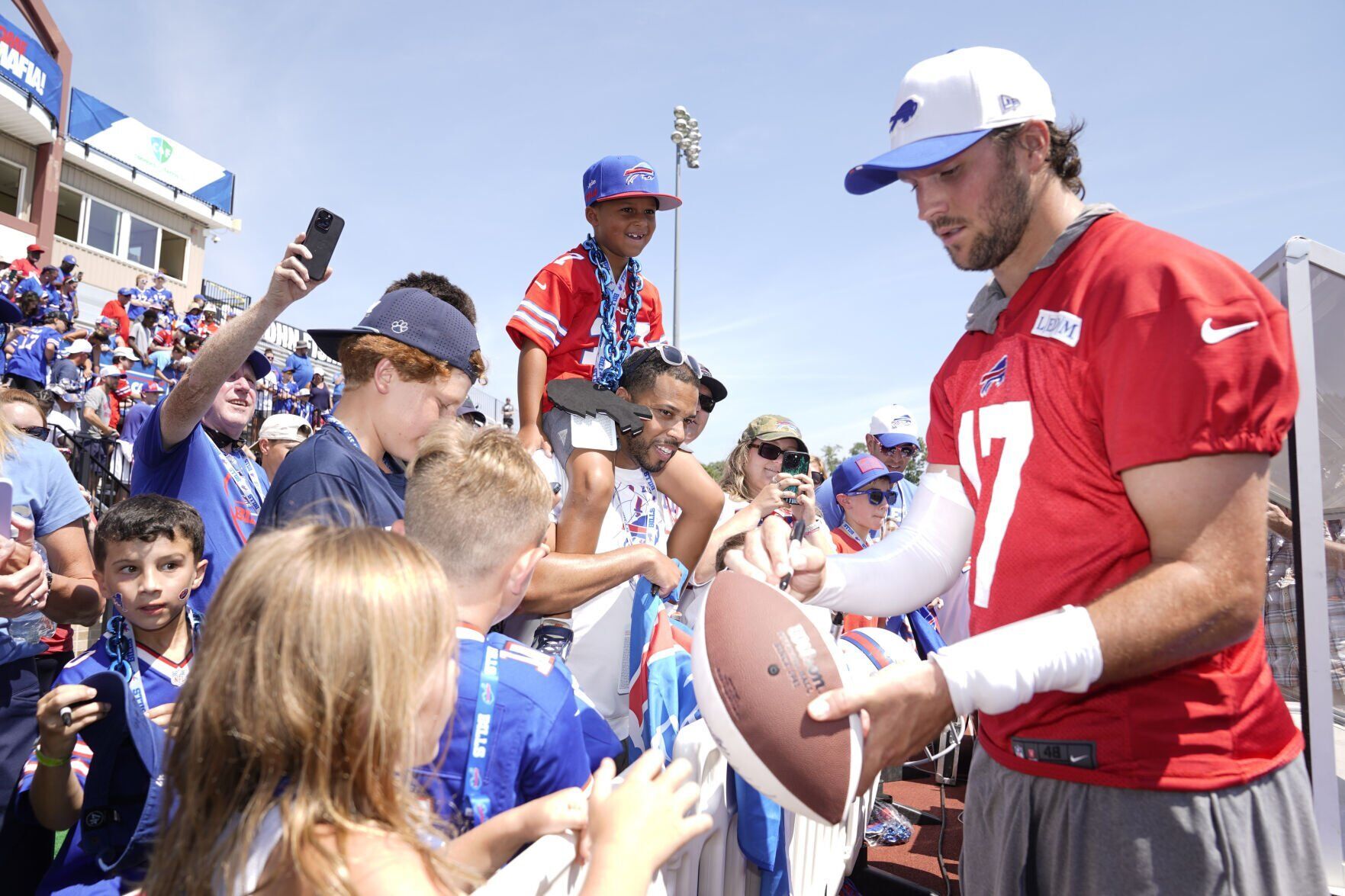 Day Two of Buffalo Bills Training Camp